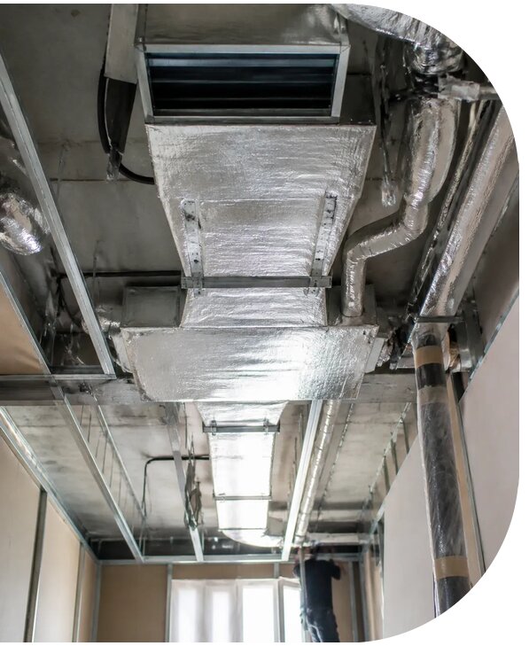 Монтаж канального кондиционирования для домов в Ивантеевке